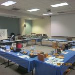 In the  auditorium was a display radios dating  from 1916 to 2016.